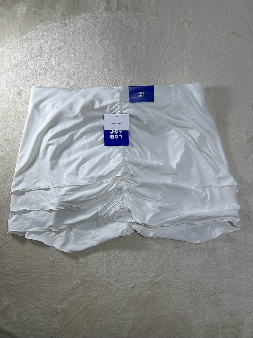 NWT Sz XL White Game Day Layered Athletic Skort Skirt, JoyLab, Athleisure Active - Picture 9 of 11
